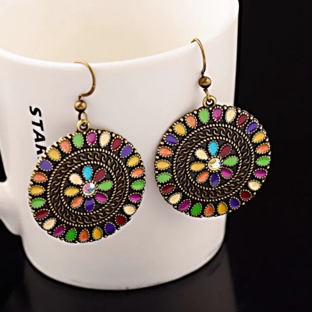 BOHO EARRINGS STATEMENT Earrings Hippie Earrings
